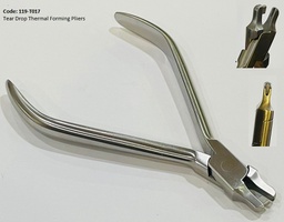 [119-T017] Tear Drop Thermal Forming Pliers